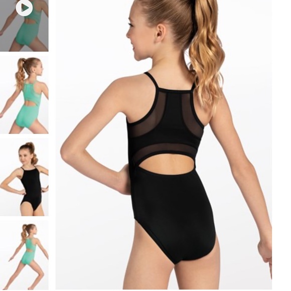 Mesh Racerback Leotard
Black size 1C NWOT - Picture 5 of 6
